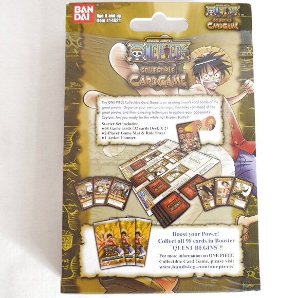 ONE PIECE CCG (SEALED) - The Quest Begins Starter Set - Rare Anime TCG - Anime - Picture 2 of 4